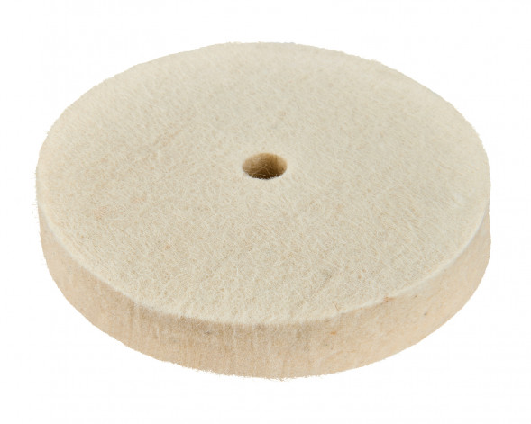 Круг полировальный натуральный войлок, 125x20x12.7мм Elitech 1820.163600