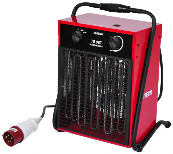 Электрическая тепловая пушка Elitech ТВ 9ЕТ