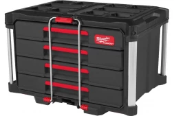 Ящик с 4-мя выдвижными отсеками Milwaukee PACKOUT