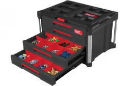 Ящик с 4-мя выдвижными отсеками Milwaukee PACKOUT