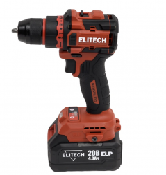 Дрель аккумуляторная Elitech ДА 20БЛ2 (E2201.045.02)