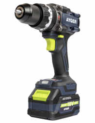  Бесщеточный ударный шуруповерт аккумуляторный AYGER AP20BL4-160