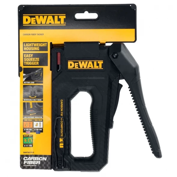 Степлер DEWALT DWHT80276-0 корпус из углеволокна.