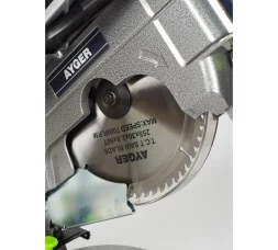 Tорцовочная пила AYGER с диском 255x30x2.8x60T MST-255/2000