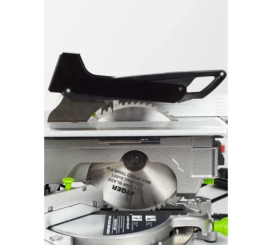 Tорцовочная пила AYGER с диском 255x30x2.8x60T MST-255/2000