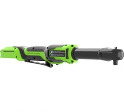 Гайковерт-трещотка аккумуляторный GreenWorks GD24RWX удлиненная, 24В, б/щет, 0-250 об/мин, 1/2DR, 80Нм, 170 мм, без АКБ и ЗУ 3803907