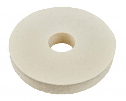 Круг полировальный натуральный войлок, 125x20x32мм Elitech 1820.163700