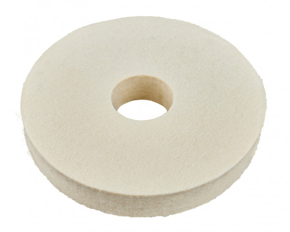 Круг полировальный натуральный войлок, 125x20x32мм Elitech 1820.163700