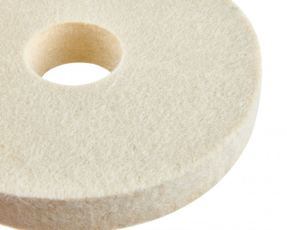 Круг полировальный натуральный войлок, 125x20x32мм Elitech 1820.163700