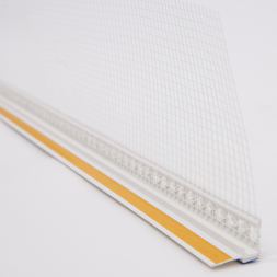 Профиль примыкающий с армирующей сеткой 9 мм 2,4 м