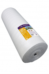 Подложка НПЭ металлизированная лавсаном самоклеящаяся ЛМ СК Xglass 1,2х15 м 18 м2 10 мм