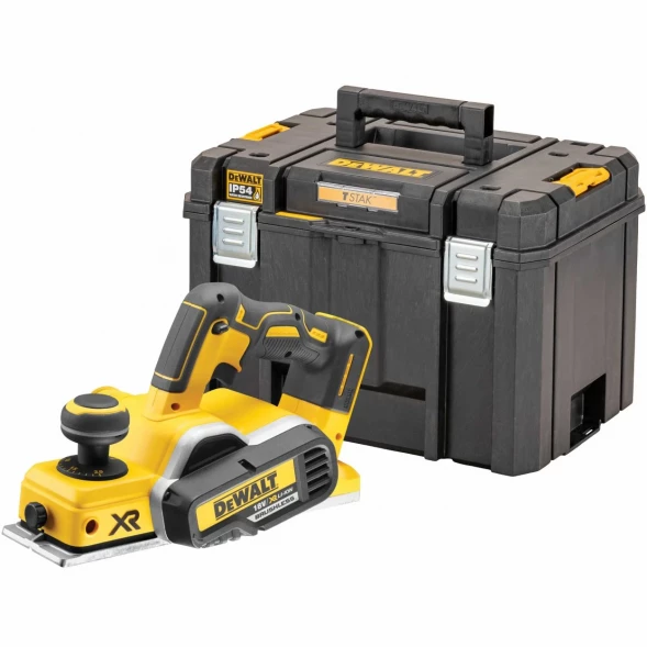 Рубанок аккумуляторный DEWALT DCP580NT, 18 В, 15000 об/мин, 82 мм, без АКБ и ЗУ, в кейсе TSTAK