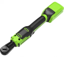 Гайковерт-трещотка аккумуляторный GreenWorks GD24RW, 24В, б/щет, 0-250 об/мин, 1/2DR, 80Нм, 70 мм, без АКБ и ЗУ, сумка 3804007