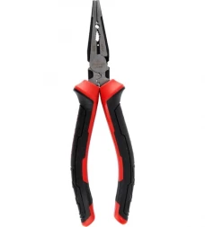Длинногубцы Elitech 180мм, комбинированные, CrV,56-62HRC 120201 
