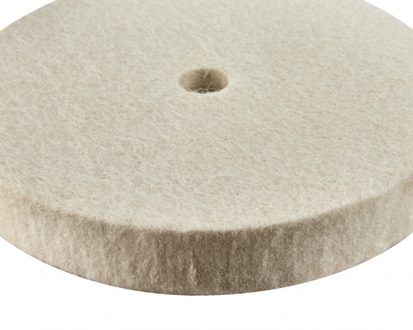 Круг полировальный натуральный войлок, 150x20x12.7мм Elitech 1820.163800