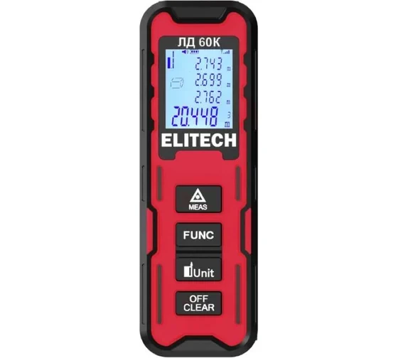 Дальномер Elitech ЛД 60К (E0301.005.00)
