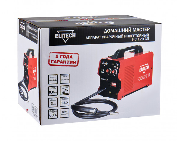 Инвертор Elitech ДМ ИС 120 СП 