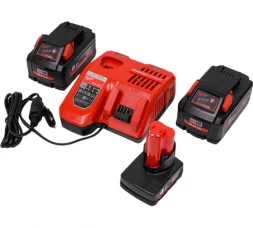 Энергокомплект M18 HNRG-802 (2 аккумулятора Li-ion, 18 В, 8 Ач+зарядное устройство M12-18 FC) Milwaukee