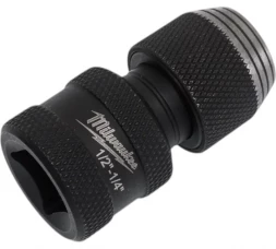 Переходник с 1/2&amp;quot; квадратный хвостовик на 1/4&amp;quot;HEX Milwaukee
