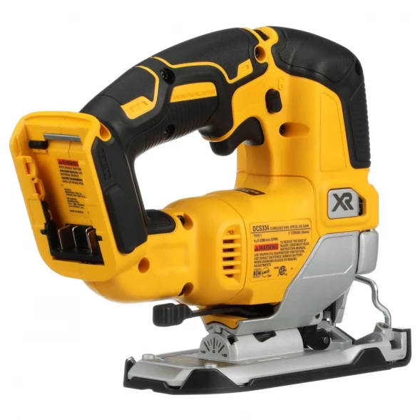  Лобзик аккумуляторный DEWALT DCS334NT, 18 В, 3200 ход/мин, 26 мм, без АКБ и ЗУ, в кейсе TSTAK (DCS334NT-XJ)