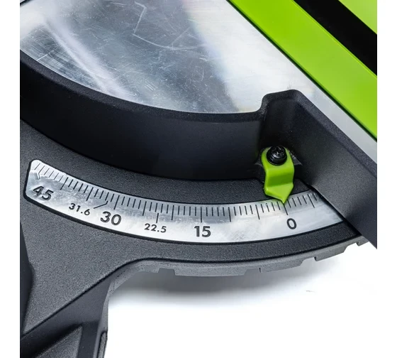 Торцовочная пила аккумуляторная GreenWorks GD24MS216, 24В, б/щет., 4800 об/мин, 216x30 мм, рез 65х310 мм, с 1хАКБ 4Ач и ЗУ 