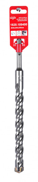 Квадробур с двойной спиралью по бетону (20x200х260 мм; SDS+) Elitech 1820.109400