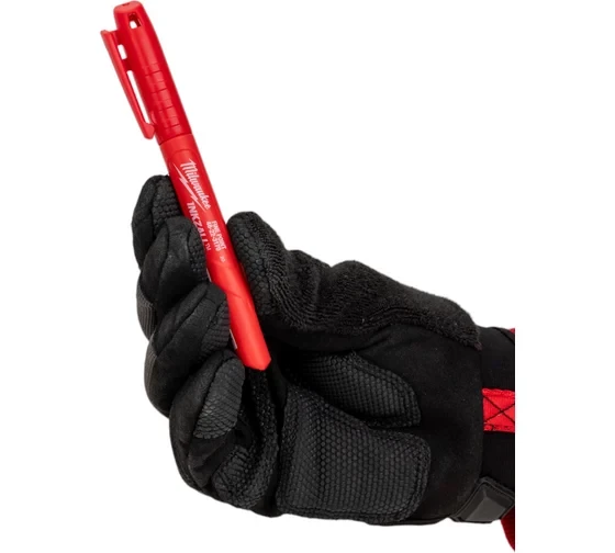 Маркер для стройплощадки Milwaukee INKZALL тонкий, красный