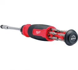 Отвертка универсальная с трещоткой 27 в 1 Milwaukee