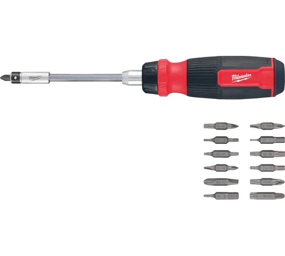 Отвертка универсальная с трещоткой 27 в 1 Milwaukee