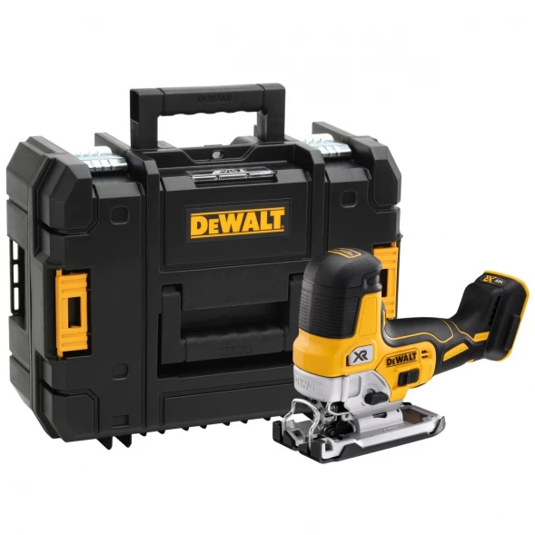  Лобзик аккумуляторный DEWALT DCS335NT, 18 В, 3200 ход/мин, 26 мм, без АКБ и ЗУ, в кейсе TSTAK (DCS335NT-XJ)
