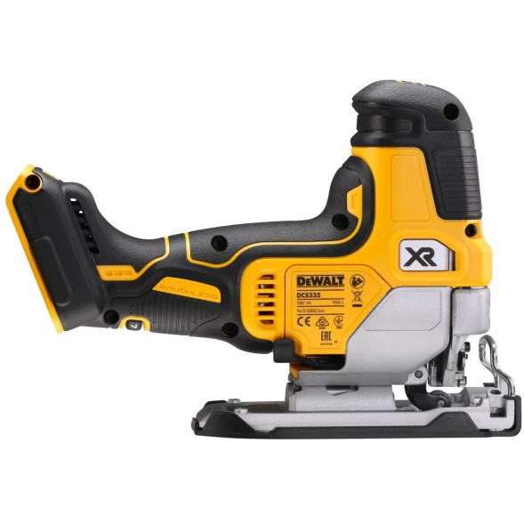  Лобзик аккумуляторный DEWALT DCS335NT, 18 В, 3200 ход/мин, 26 мм, без АКБ и ЗУ, в кейсе TSTAK (DCS335NT-XJ)
