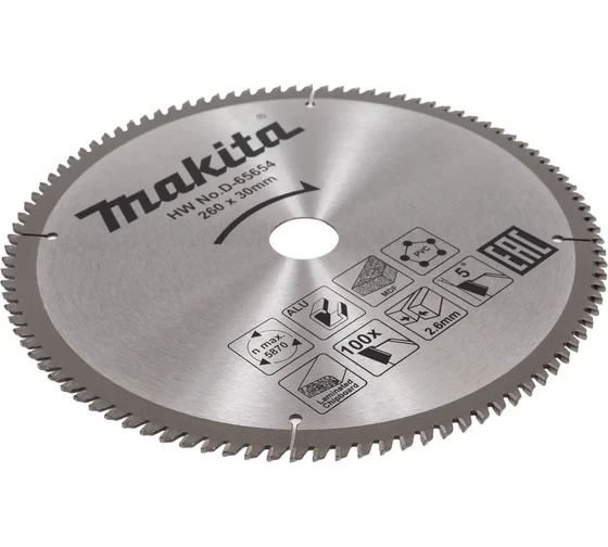 Диск пильный универсальный Makita D-65654 (260х30х2.6 мм; 100Т) 
