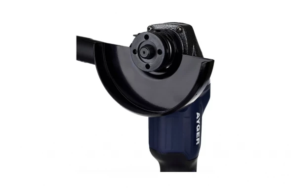 Машина углошлифовальная аккумуляторная AYGER AG18BL4 бесщеточная, с двумя аккумуляторами 4Ah