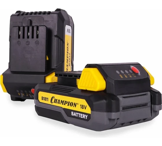 Аккумулятор B1811 (18 В; 2 Ач; Li-ion; 0.45 кг; t хранения от +10С до +20С) Champion B1811