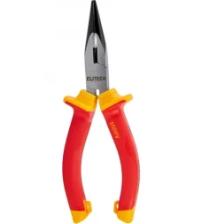 Длинногубцы Elitech 160 мм, диэлектрические, 1000В, CrV 120401