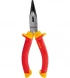 Длинногубцы Elitech 160 мм, диэлектрические, 1000В, CrV 120401