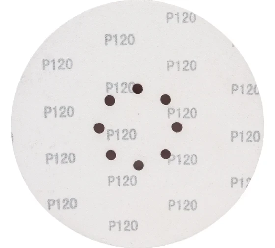 Круг шлифовальный 225 мм, Р120, 5 шт ELITECH 1820.126300