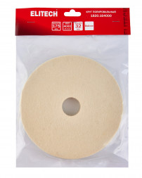Круг полировальный натуральный войлок, 175x20x32мм Elitech 1820.164000