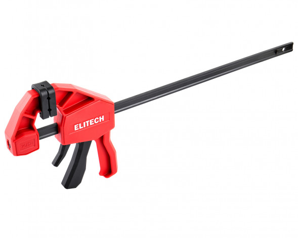 Струбцина быстрозажимная Elitech  514102, 12/300,65мм, 75кг