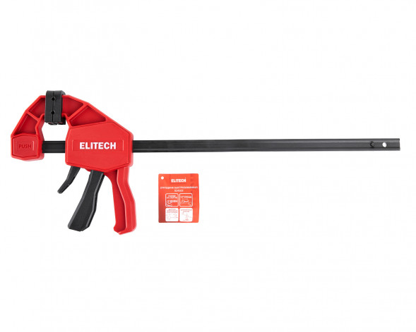 Струбцина быстрозажимная Elitech  514102, 12/300,65мм, 75кг