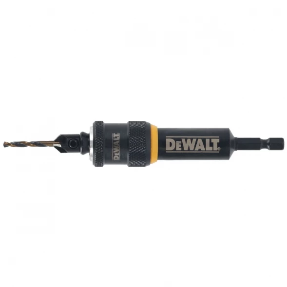 Быстросменный узел DEWALT Flip&amp;amp;Drive DT70789: бита PZ2, 25 мм + пилотное сверло с зенкером, 3.56 мм (DT70789-QZ)