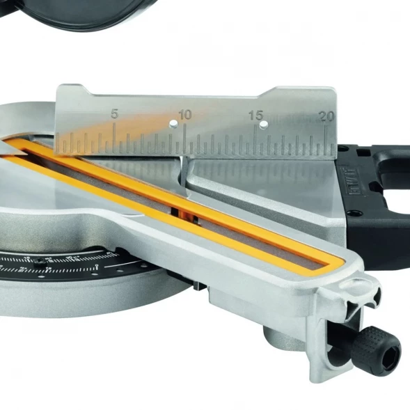 Торцовочная пила DEWALT DWS774, 1400 Вт, 216 мм, 4500 об/мин 