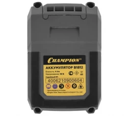 Аккумулятор B1812 (18 В; 4 Ач; Li-ion; 0.7 кг; t хранения от +10С до +20С) Champion B1812
