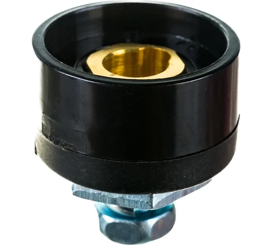 Разъем для сварочного кабеля (2 шт; Dx25) Elitech 0606.014800