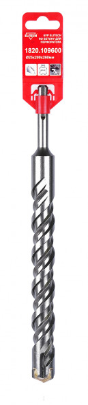 Квадробур с двойной спиралью по бетону (25x200х260 мм; SDS+) Elitech 1820.109600