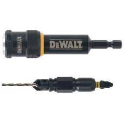 Быстросменный узел DEWALT Flip&amp;amp;Drive DT70786: бита PZ2, 25 мм + пилотное сверло с зенкером, 2.38 мм (DT70786-QZ)