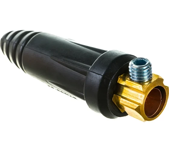 Вилка для сварочного кабеля Elitech 0606.014900 (2 шт; Dx50) 