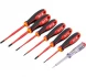 Набор трехгранных отверток Milwaukee VDE SL/PH + тестер напряжения - 7 ед. 