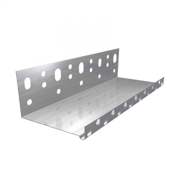 Профиль цокольный алюминиевый 50 мм (2,5 м)