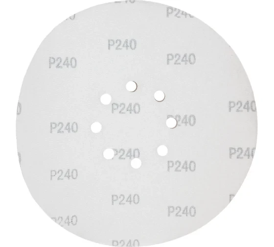 Круг шлифовальный 225 мм, Р240, 5 шт ELITECH 1820.126700